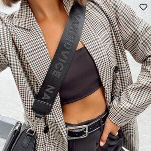 Princess Polly Plaid Blazer